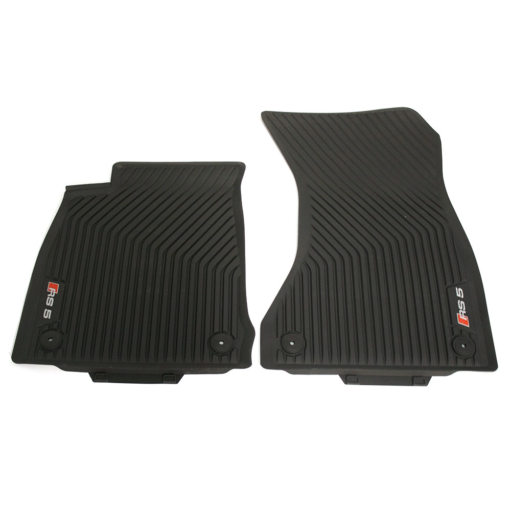 Audi RS5 sportback (F5) rubberen mattenset (voorzijde)