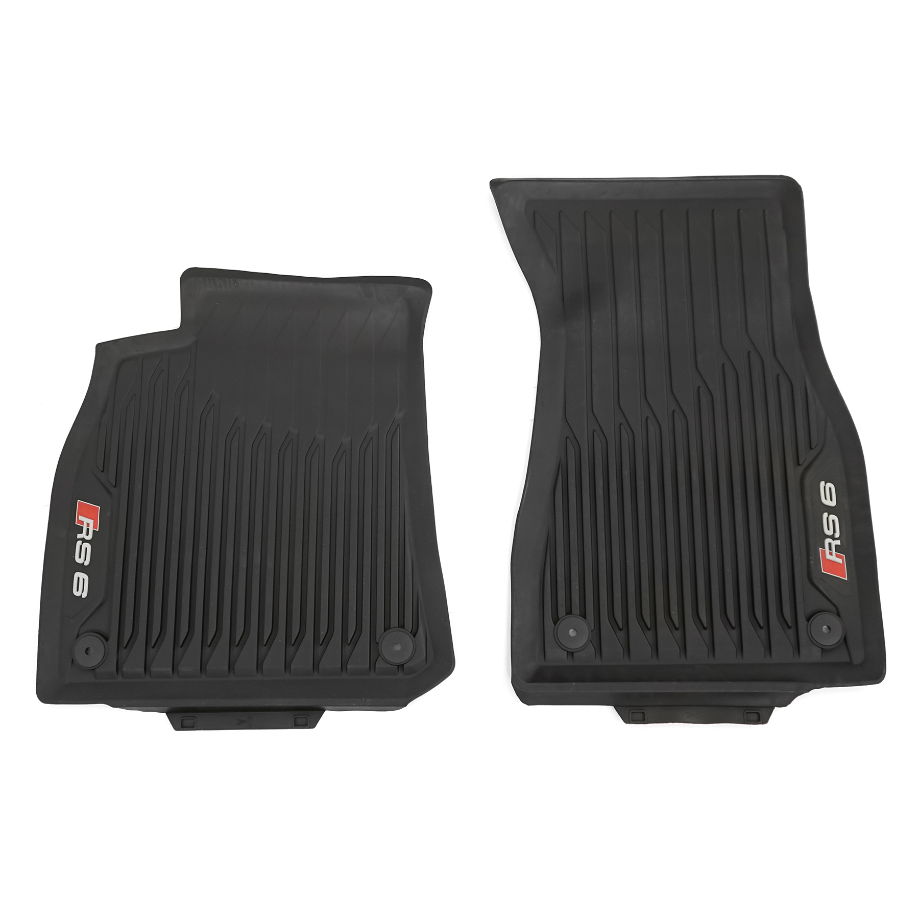 Audi RS6 (C8) rubberen mattenset (voorzijde)