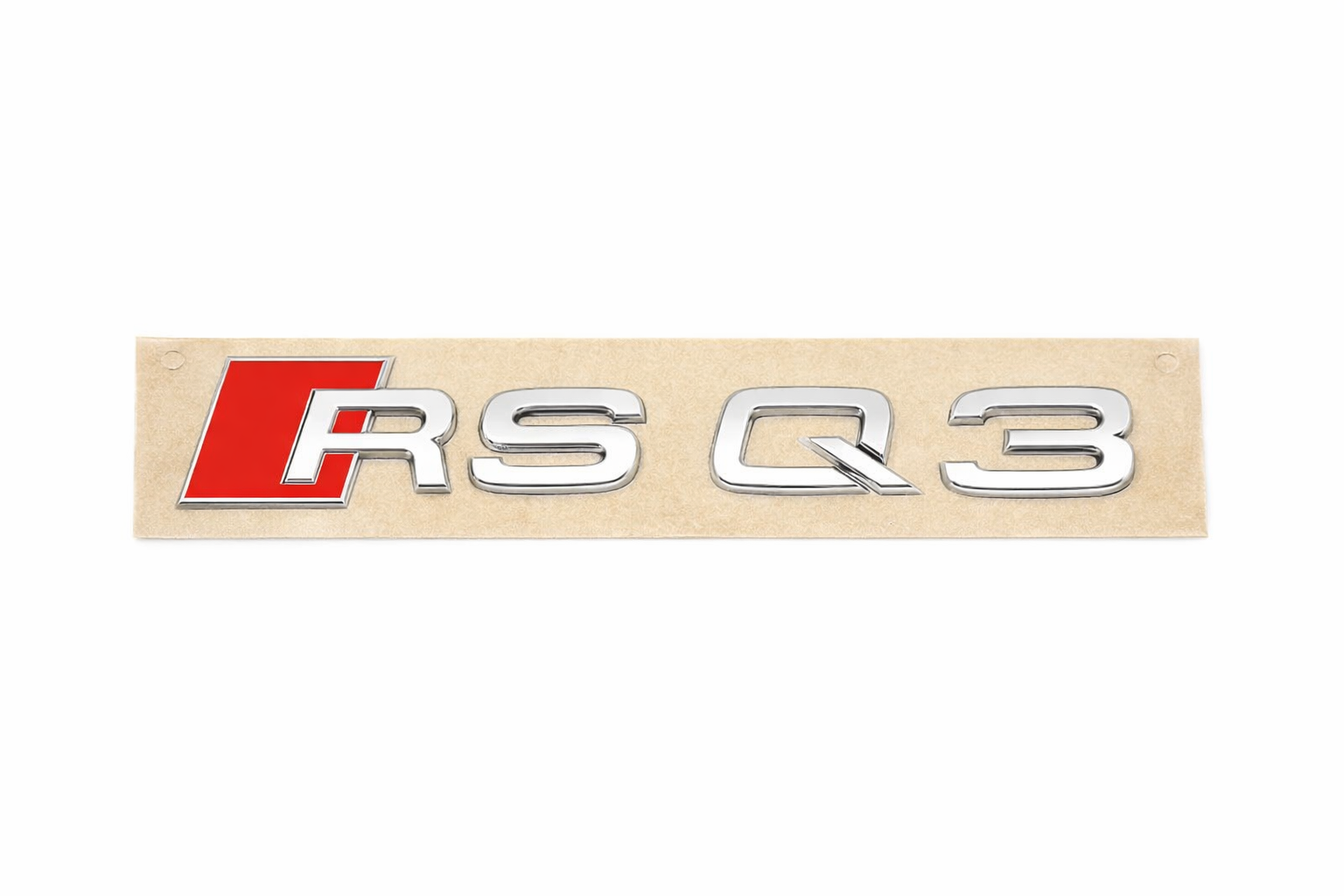Audi RSQ3 (8U/F3) embleem achterklep chrome