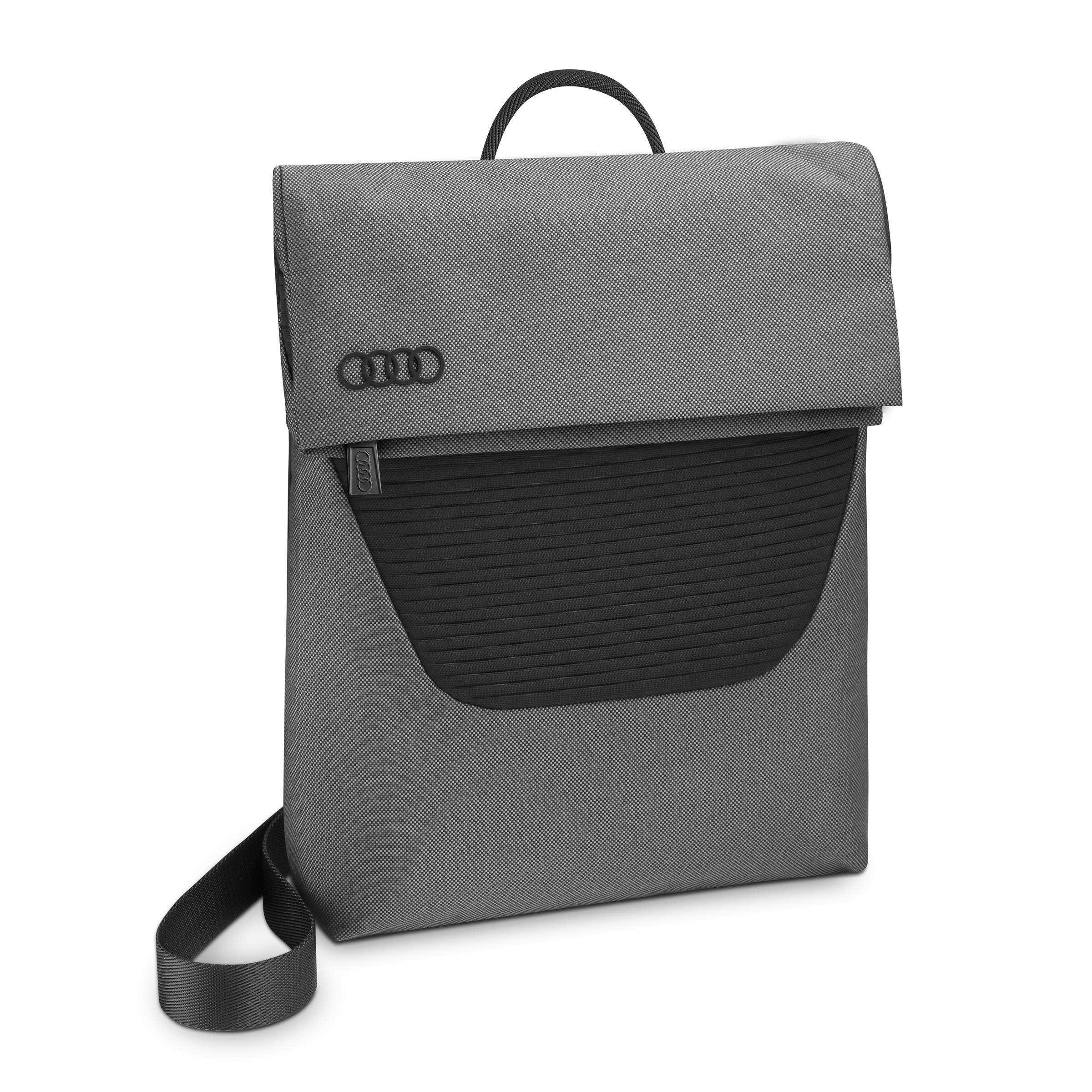 Audi schoudertas grijs / zwart