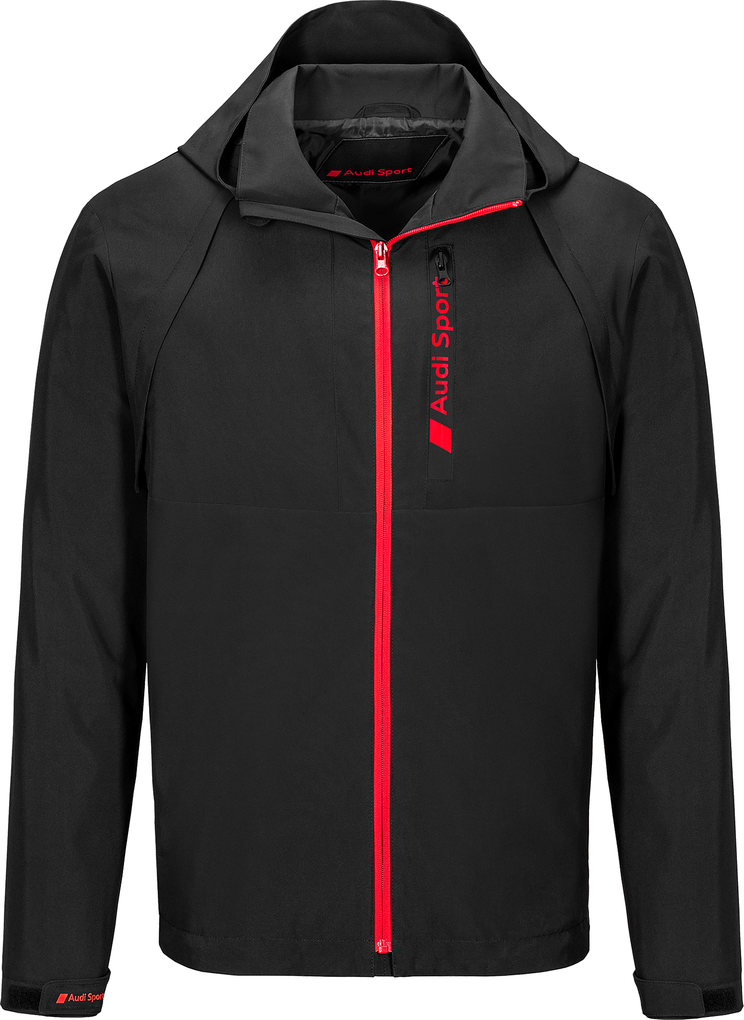 Audi sport outdoorjas (heren, zwart)