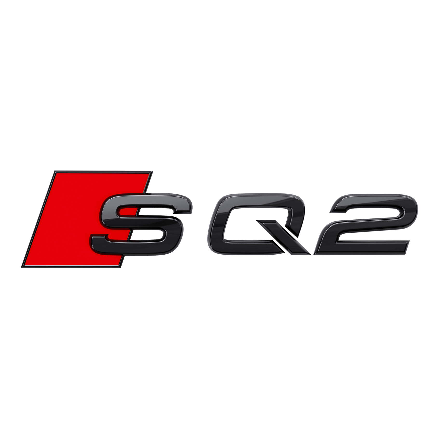 Audi SQ2 (GA) embleem achterzijde