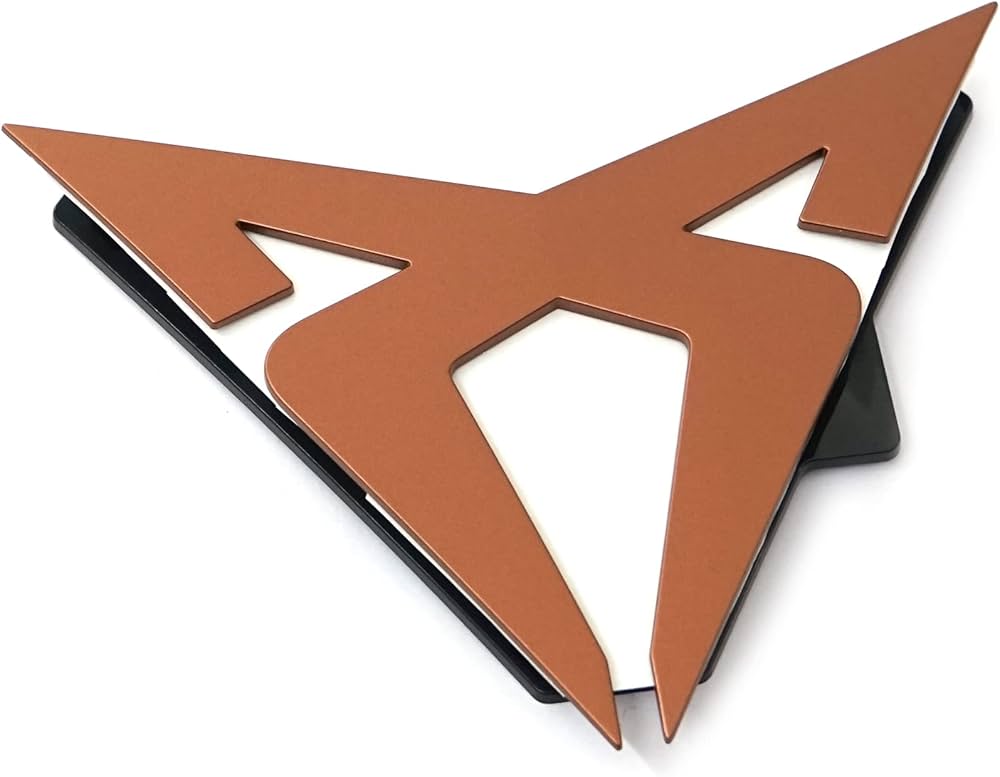CUPRA Born logo voorzijde koper