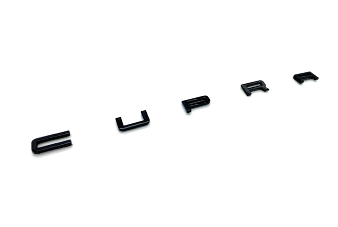 CUPRA Born logo voorzijde - zwart