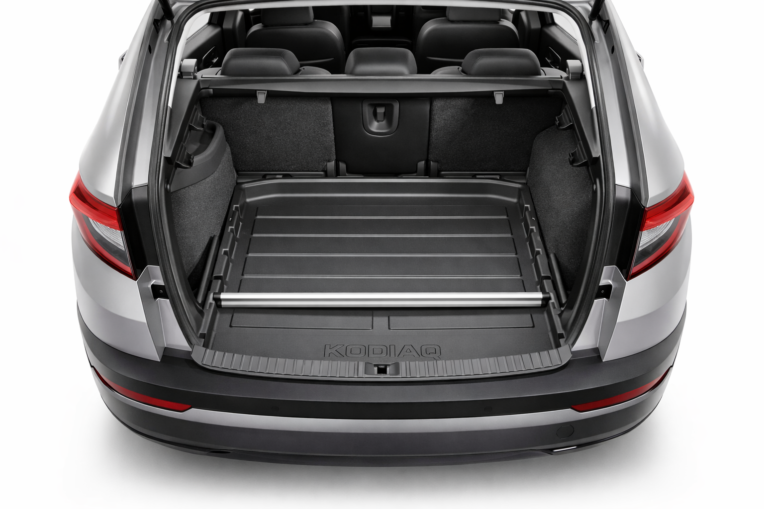 Škoda aluminium scheidingswand voor bagageruimte