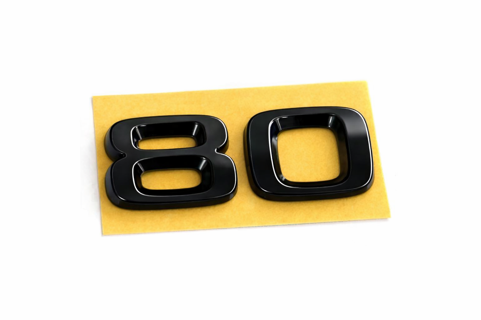 Škoda Enyaq / Elroq 80 embleem zwart