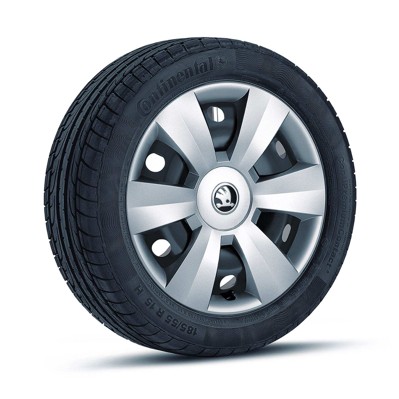 Škoda Fabia (Dentro) 15 inch wieldoppen