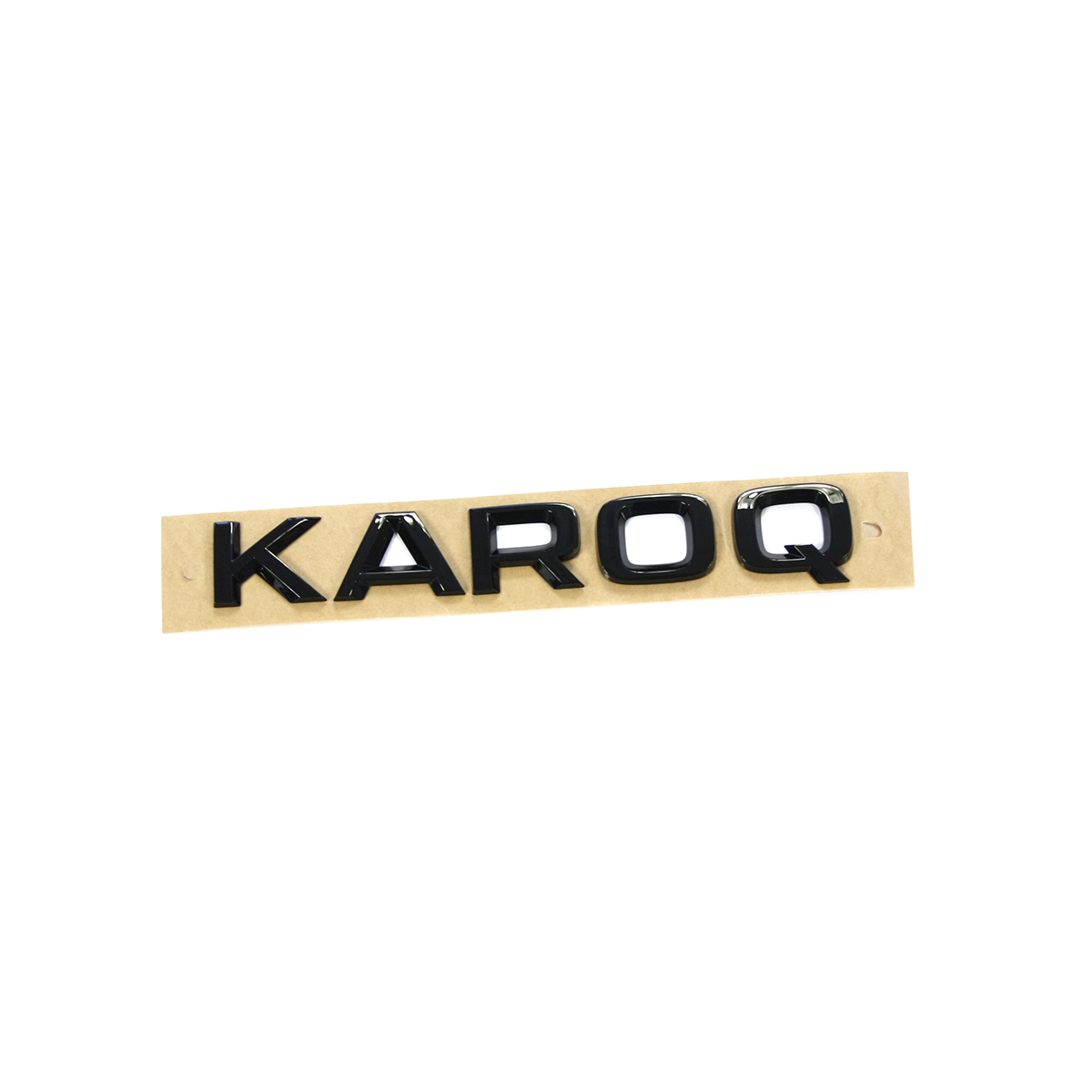Škoda Karoq embleem achterzijde