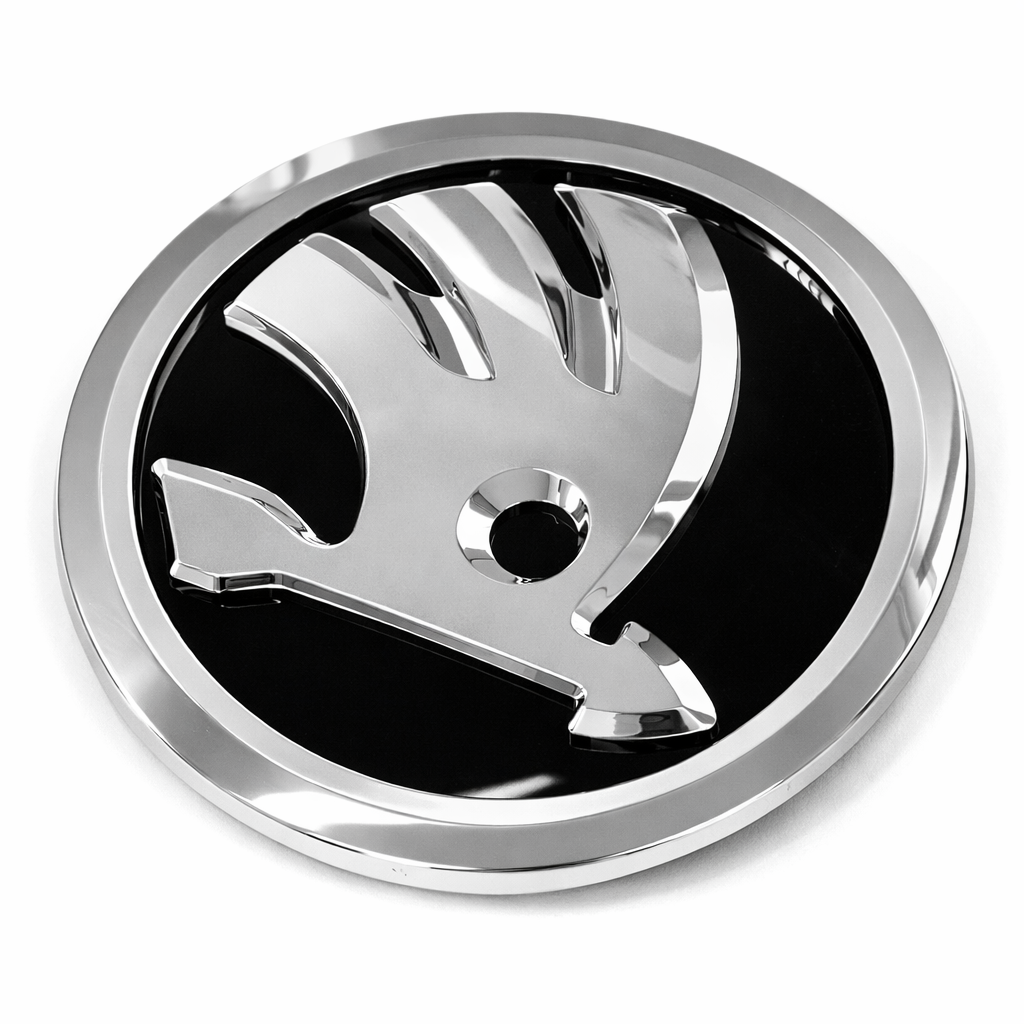 Škoda Karoq voorzijde logo chrome