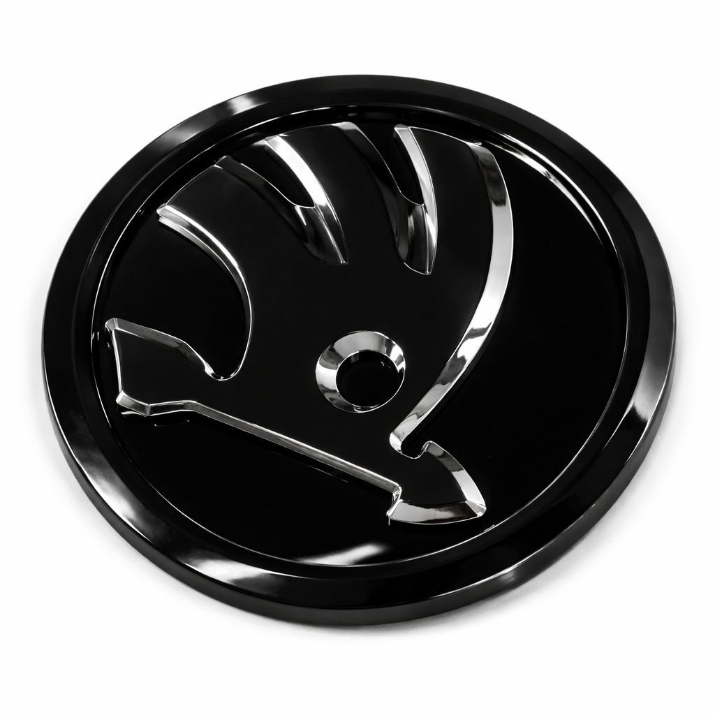 Škoda Karoq voorzijde logo zwart
