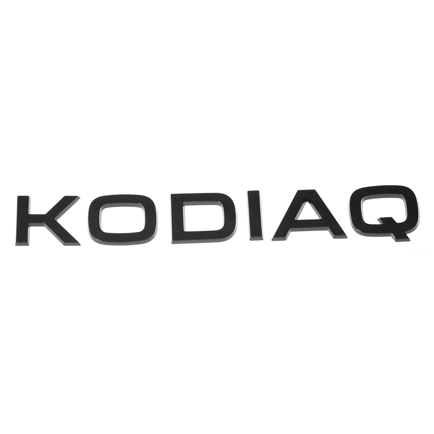 Škoda Kodiaq (57H) letters Kodiaq achterzijde zwart