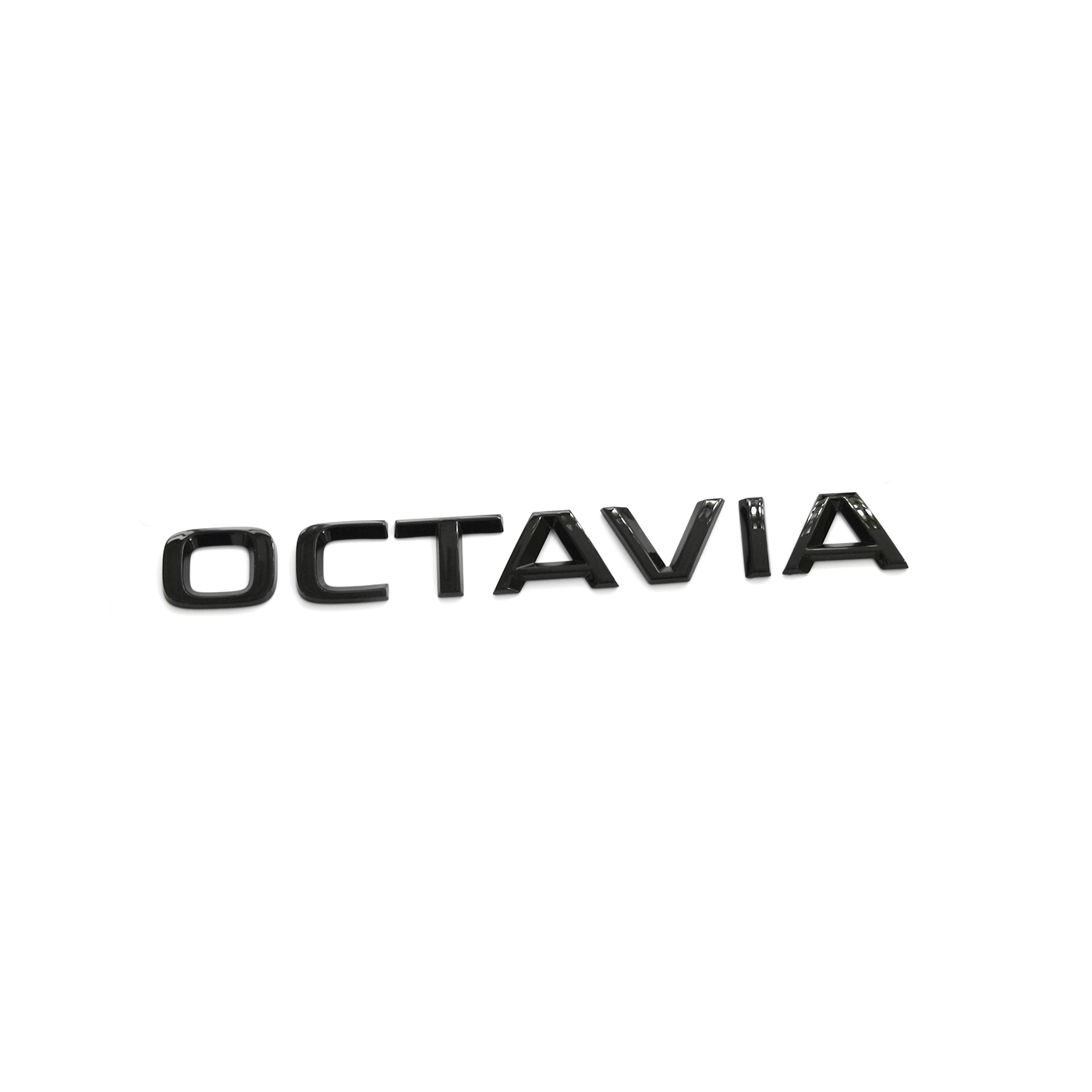 Škoda Octavia (NX) embleem achterzijde zwart
