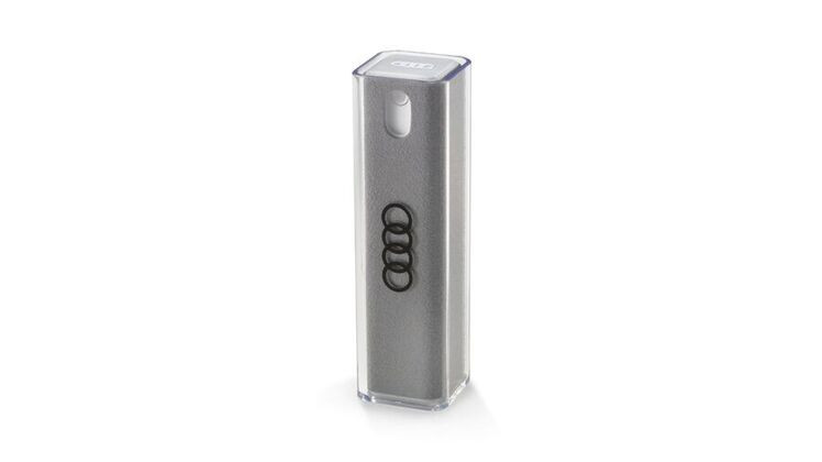Audi 2-in-1 schermreiniger (zilver)