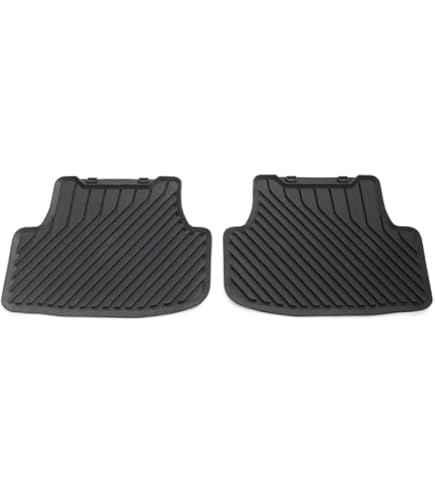 Audi A1 (8X) rubberen mattenset (achterzijde)