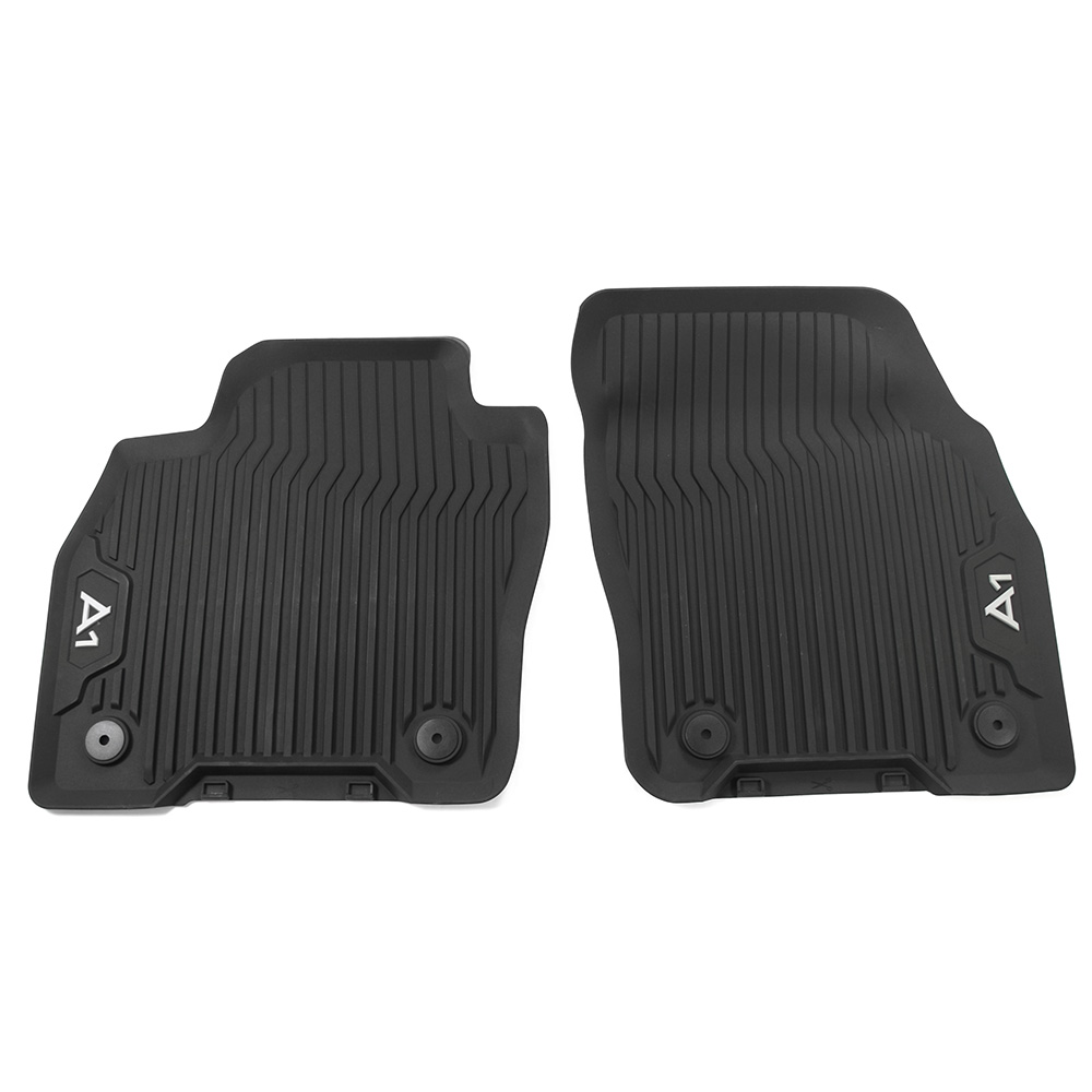 Audi A1 (GB) rubberen mattenset (voorzijde)
