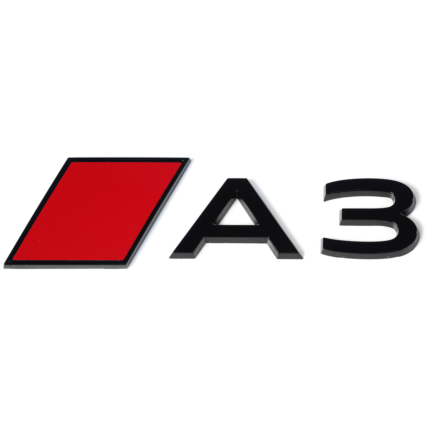 Audi A3 (8Y) embleem achterzijde (blackedition)