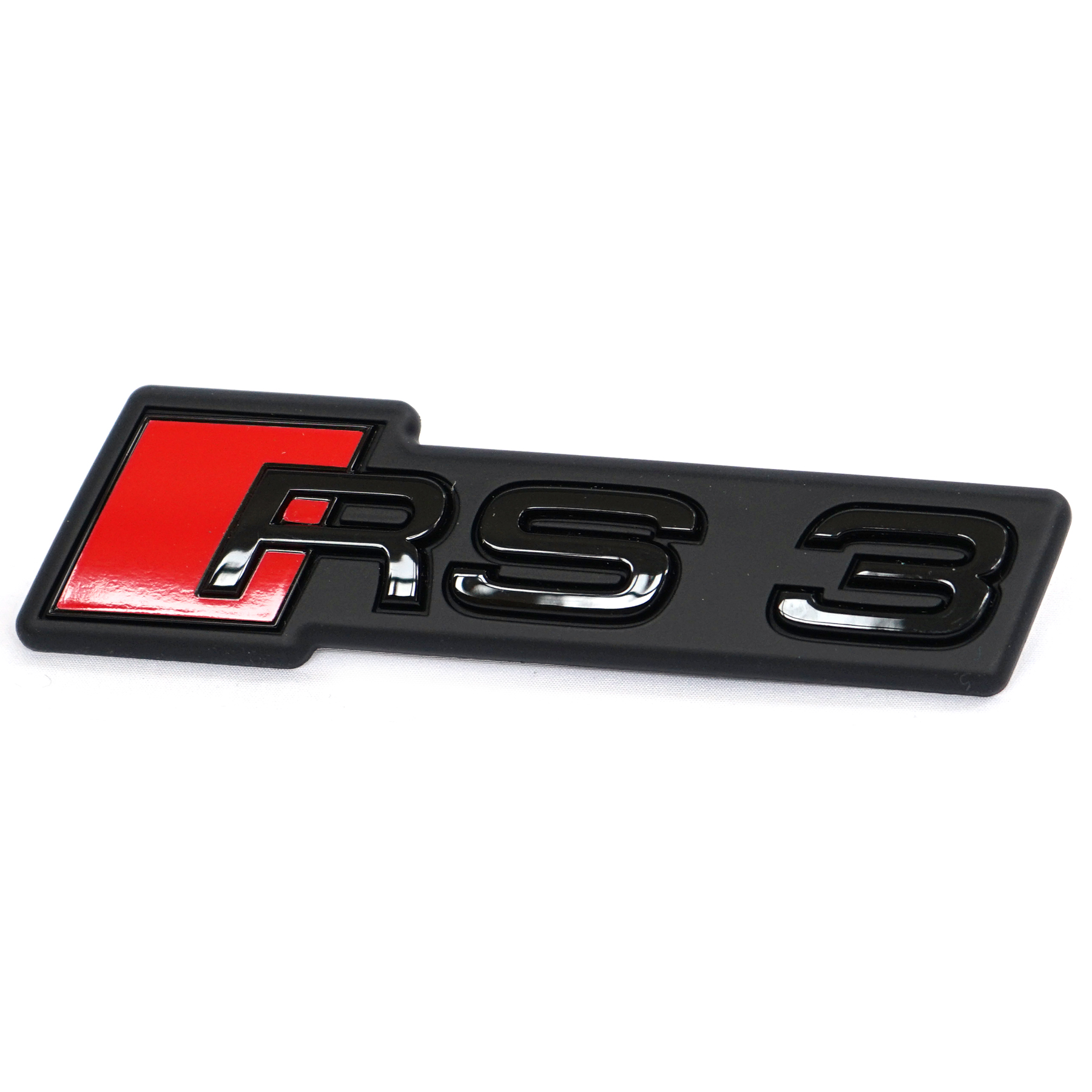 Audi A3 (8Y) RS3 embleem voorzijde (black edition)