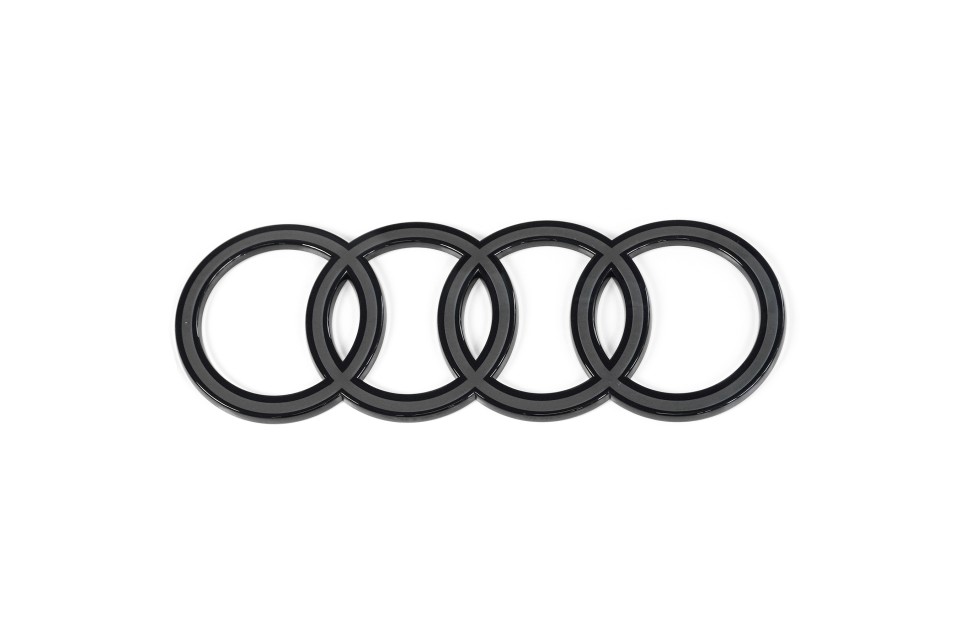 Audi A3 (8Y) sportback logo achter black-edition