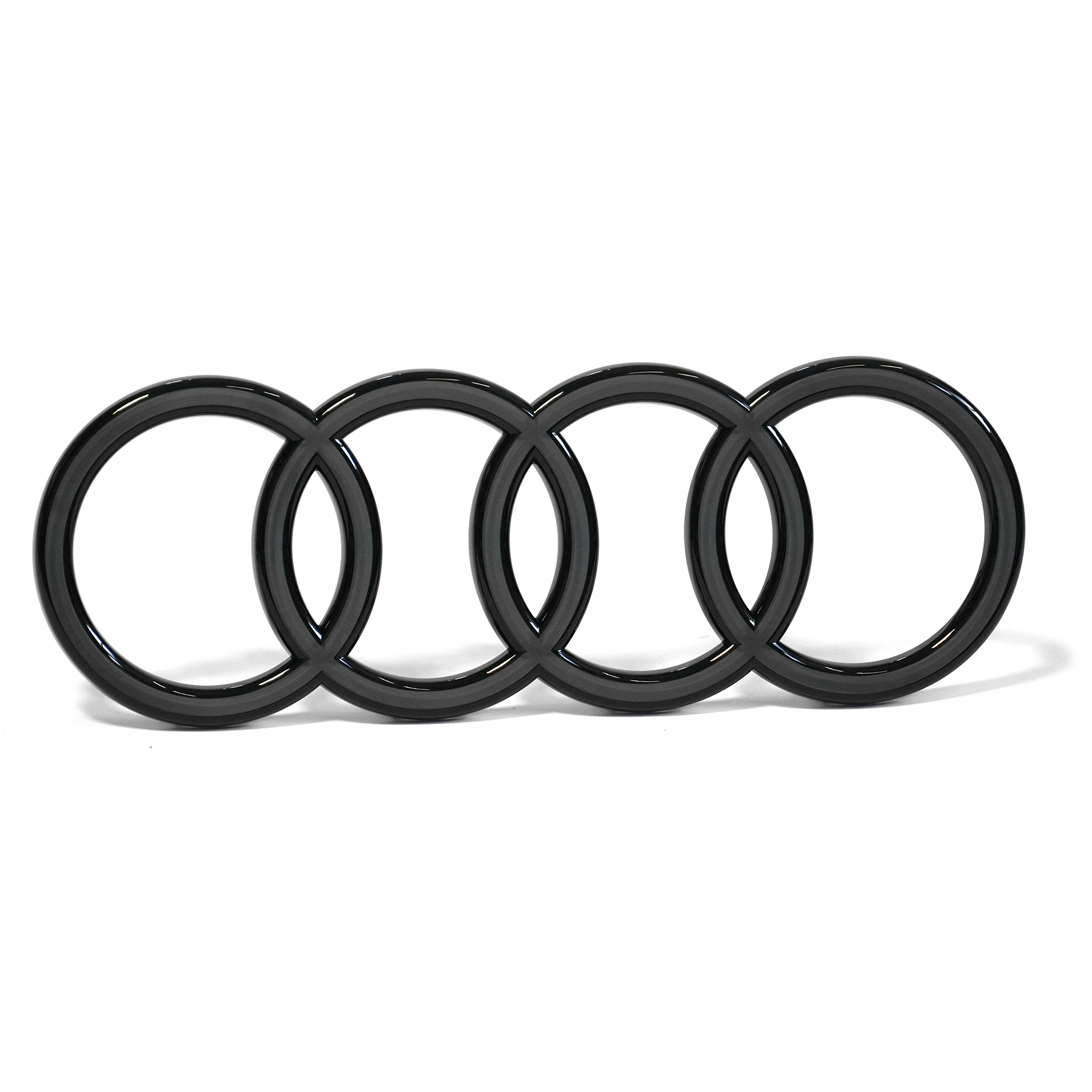 Audi A3 (8Y) zwart logo voorzijde (blackline) 