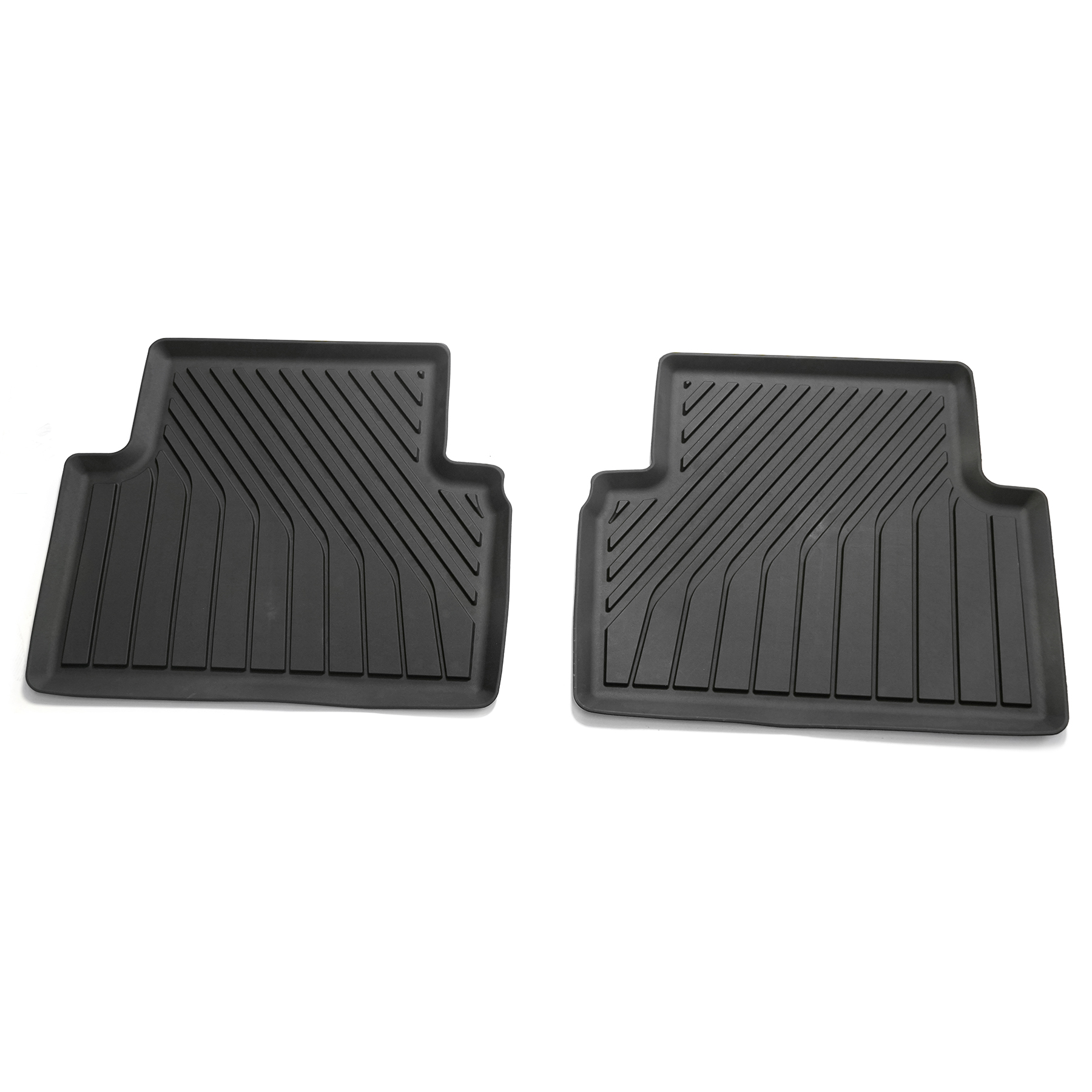 Audi A5 (B10) rubberen mattenset (achterzijde)