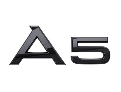 Audi A5 embleem achterzijde