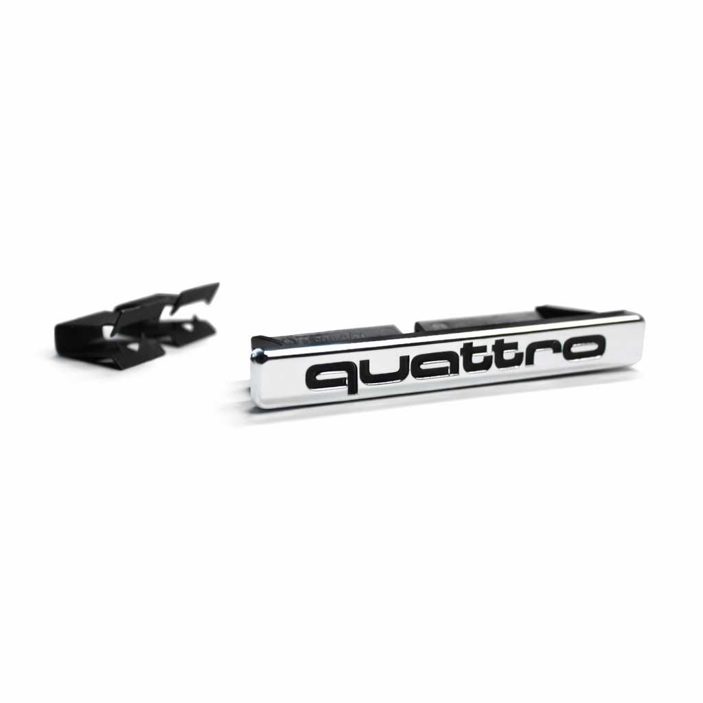 Audi A6 (4F) quattro embleem voorzijde met houder
