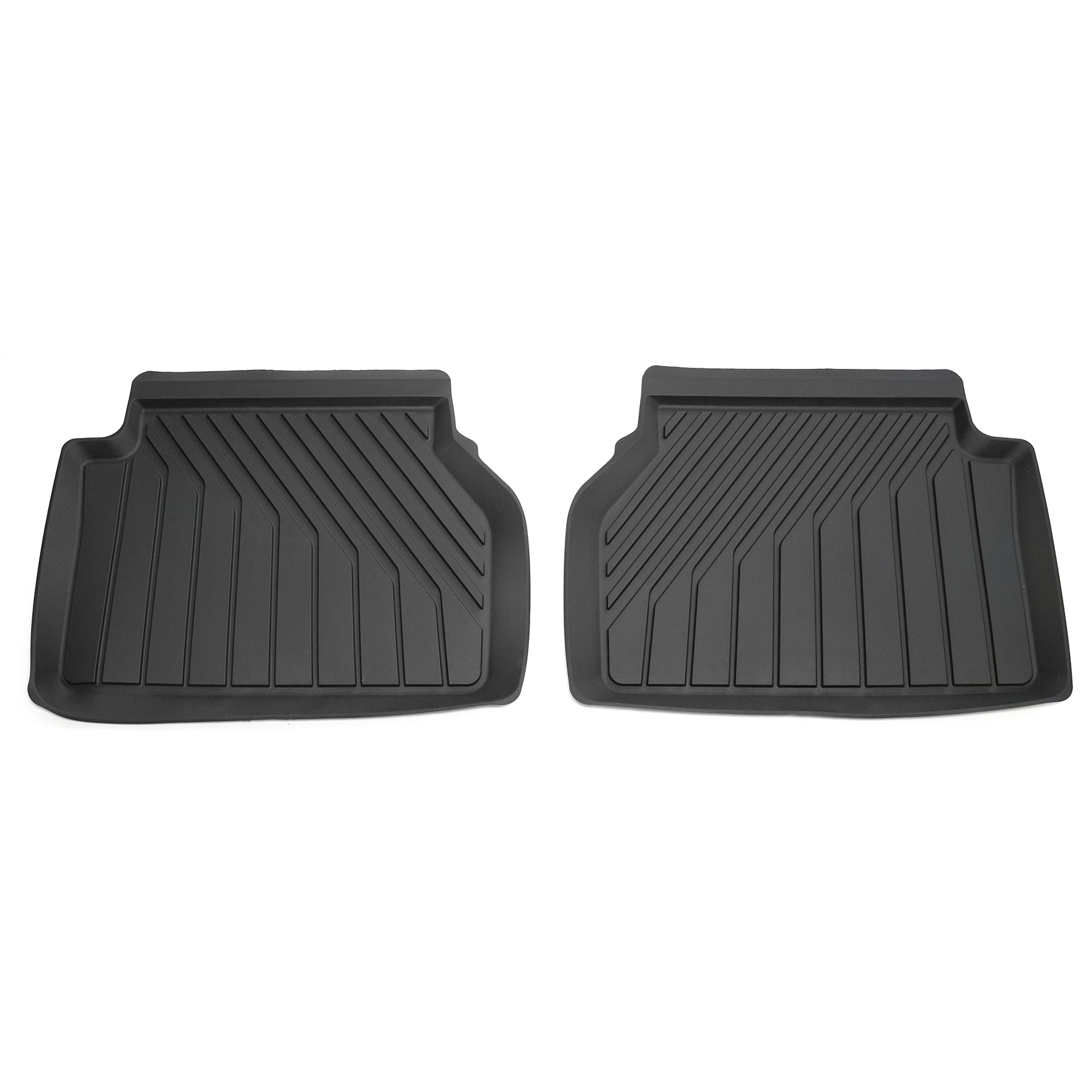 Audi A6 (C9) rubberen mattenset (achterzijde)