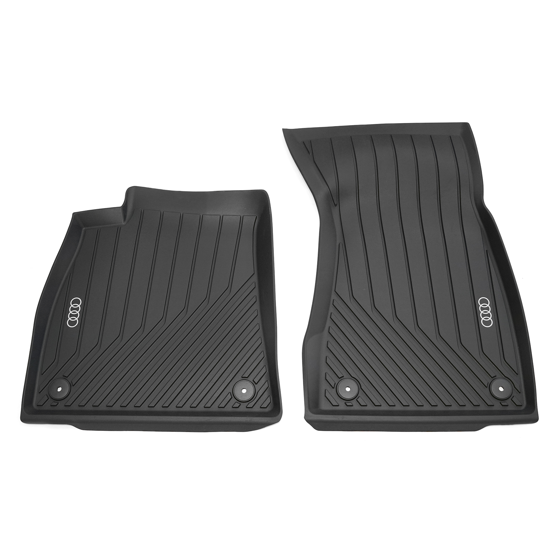 Audi A6 (C9) rubberen mattenset (voorzijde)