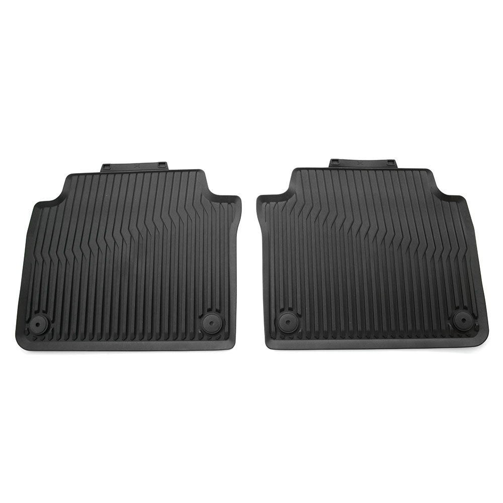 Audi A8 (4N) all weather rubberen mattenset achterzijde
