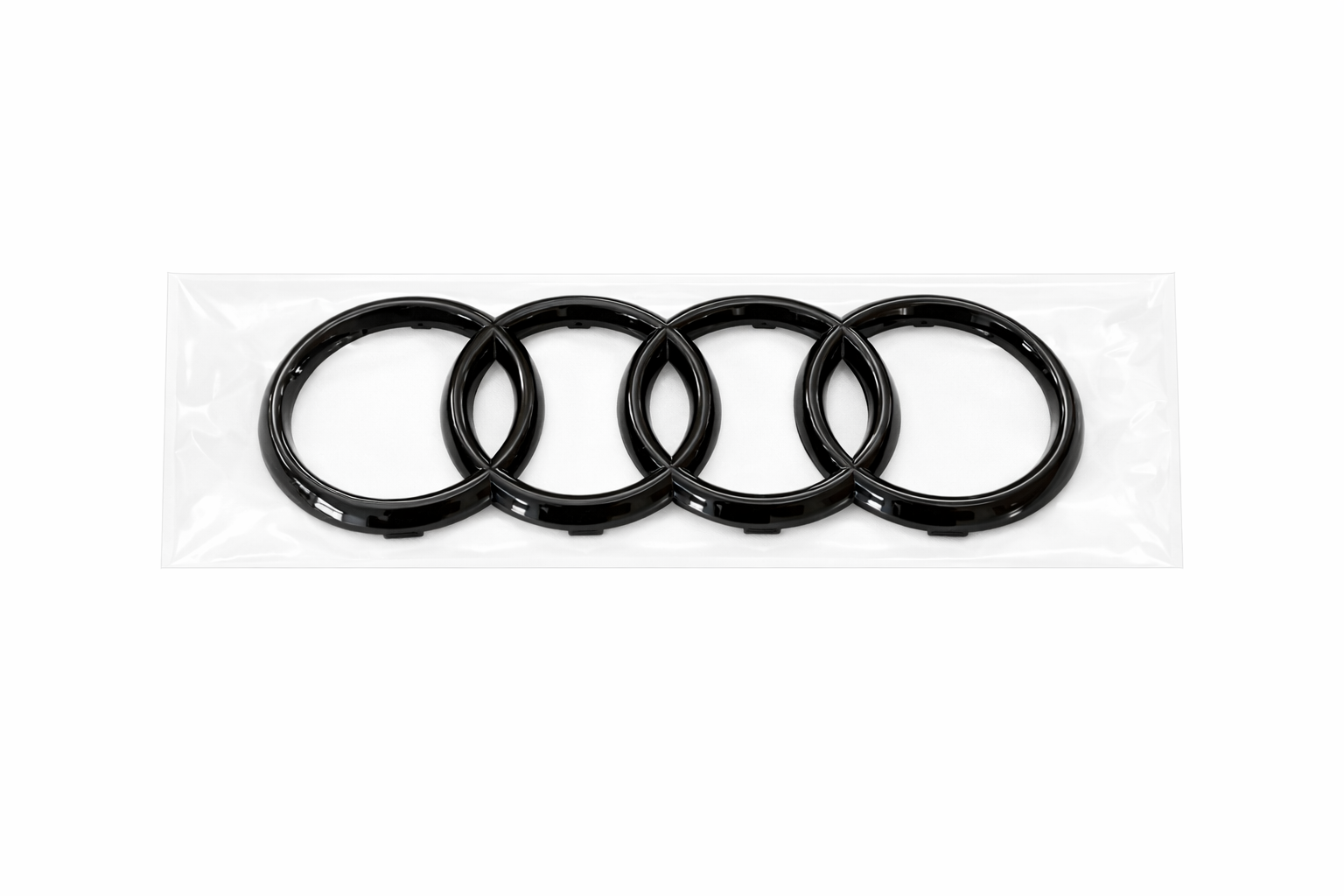 Audi A8 (D5) voorzijde logo zwart black edition embleem