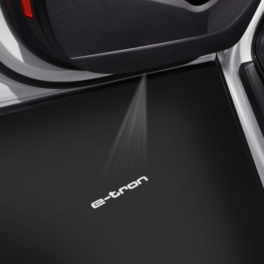 Audi instapverlichting LED met logoprojectie van e-tron