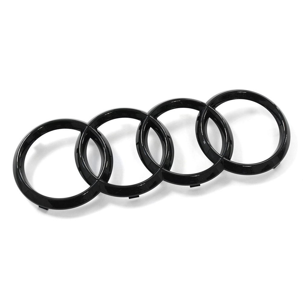 Audi Q3 (F3) logo voorzijde zwart