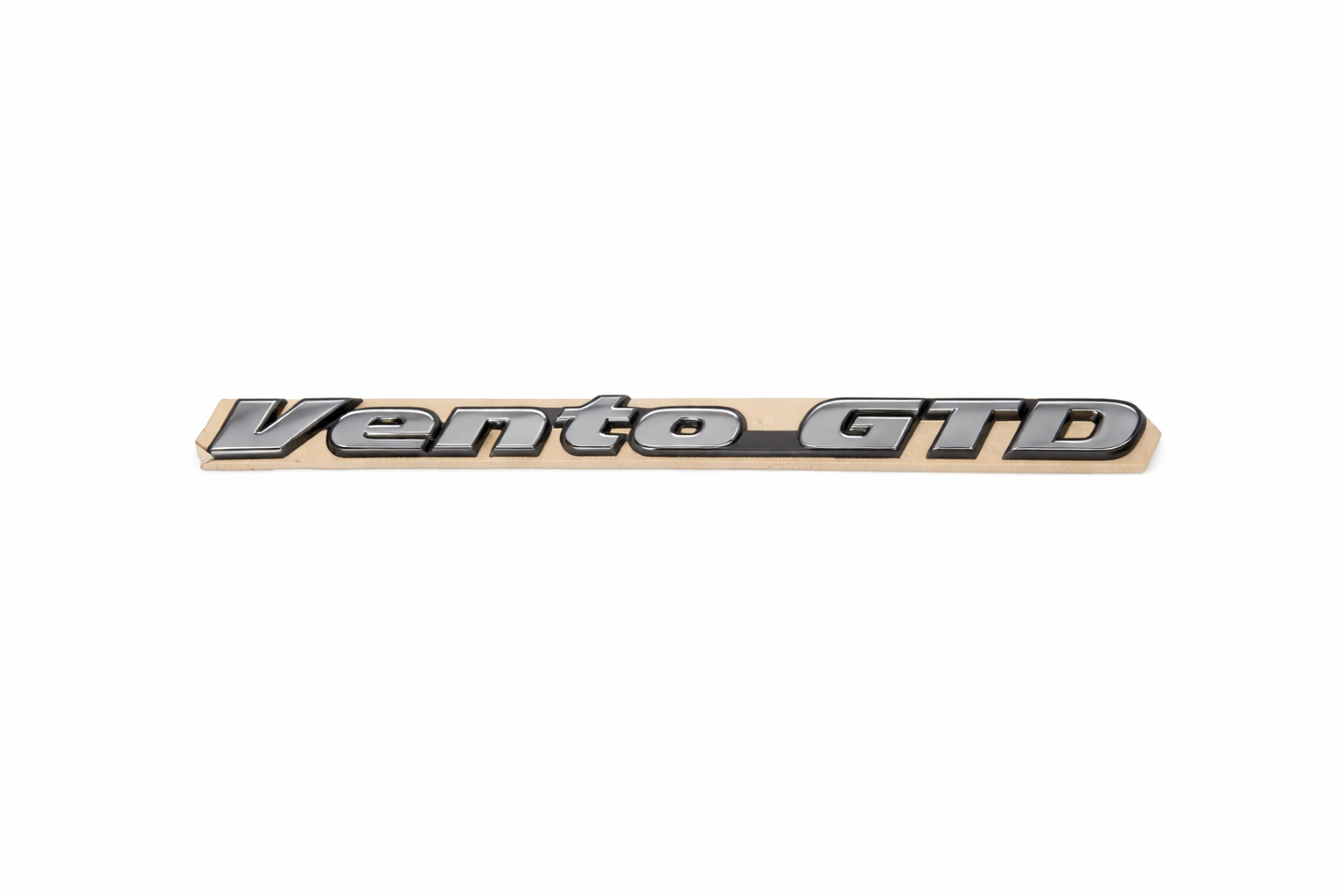 Volkswagen Vento GTD plak embleem - achterkant