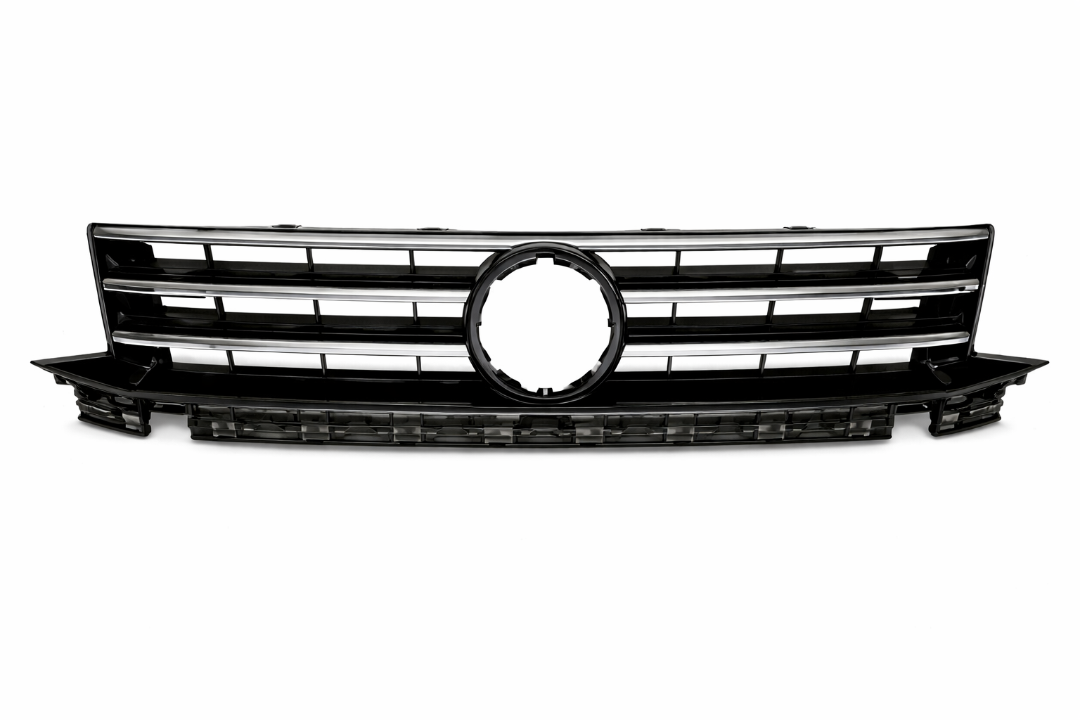 Volkswagen Caddy (2K) highline grille Grille (zwart/chroom)