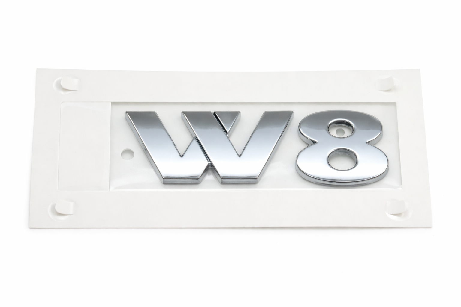 Volkswagen W8 embleem (chroom)