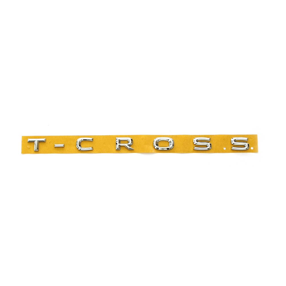 Volkswagen T-Cross letter embleem - achterzijde