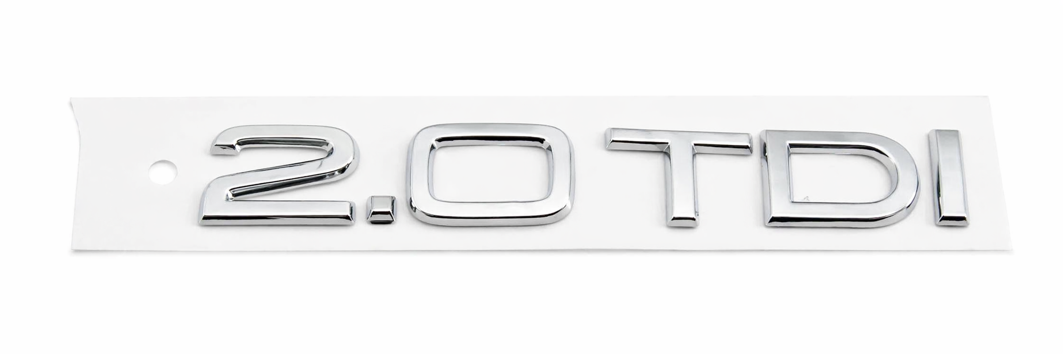 Audi 2.0 TDI embleem - chroom