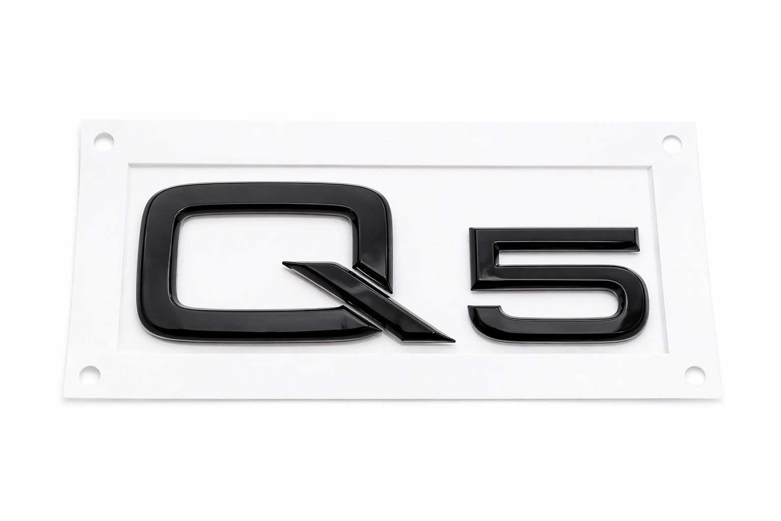 Audi Q5 (FY) typeaanduiding embleem - zwart