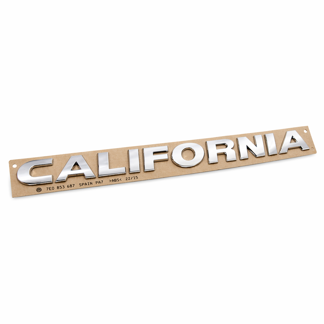 Volkswagen Transporter T5/T6 'California' embleem - achterzijde