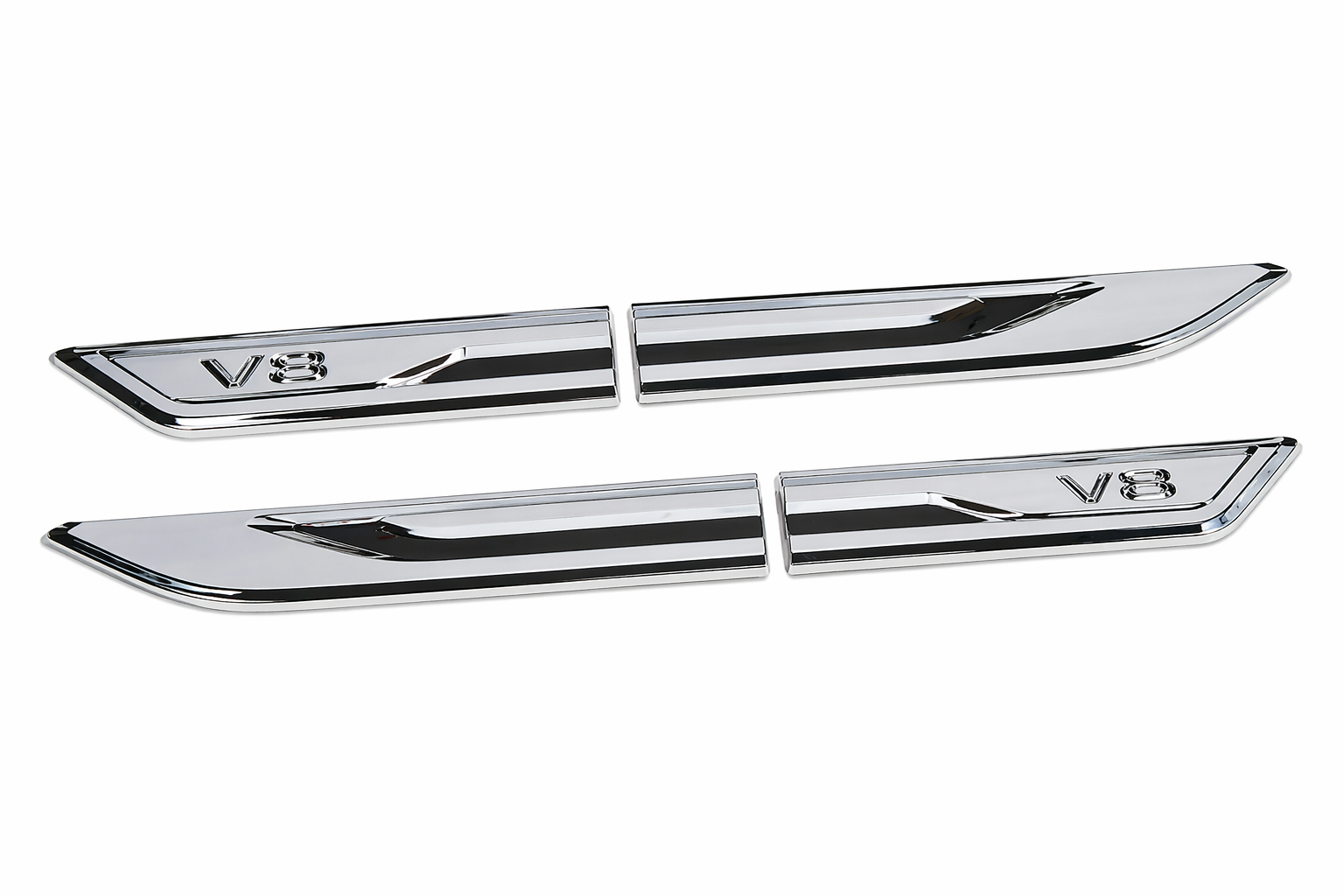 Volkswagen Touareg 3 (CR) V8 zij-emblemen set