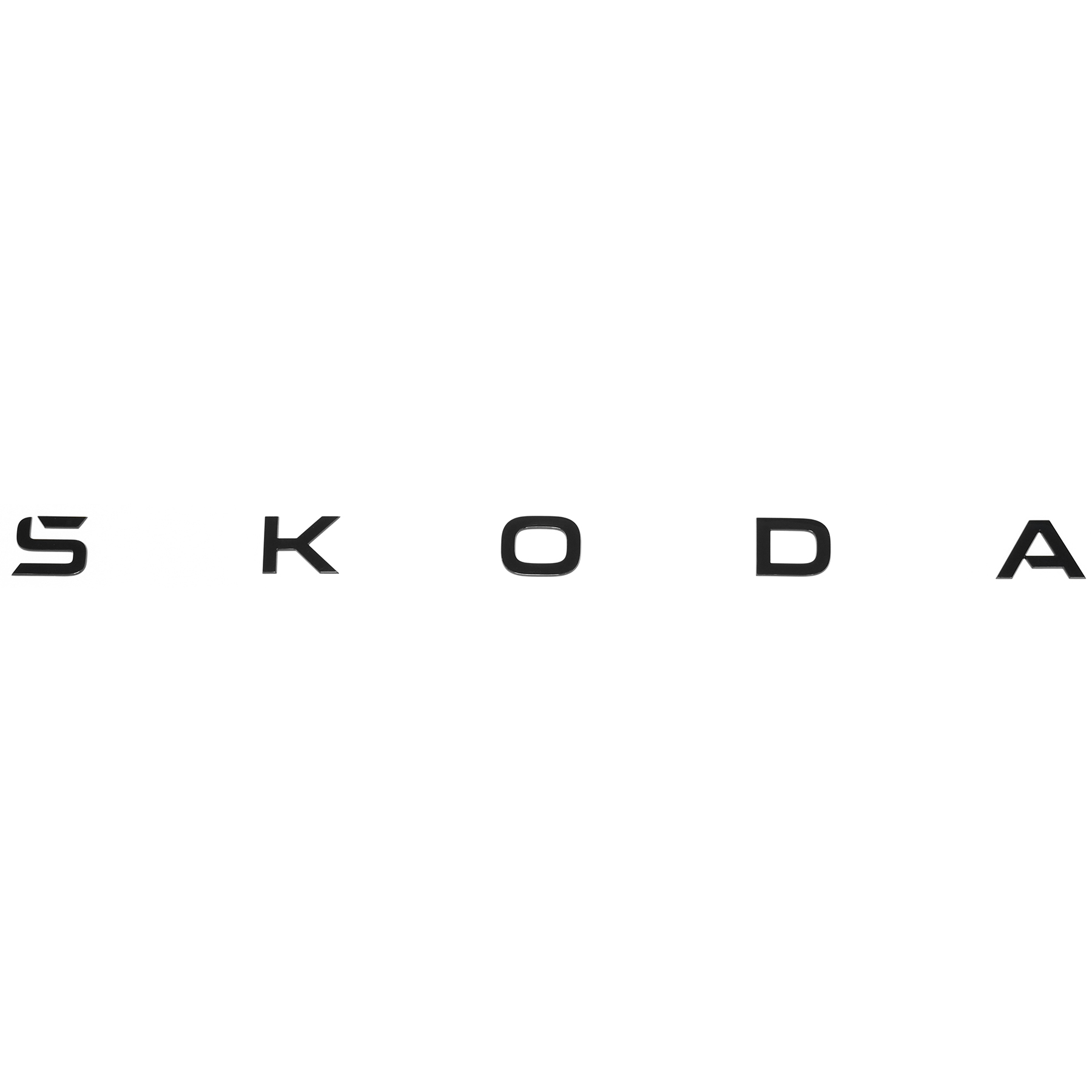 Škoda Superb 4 (3P) logo achterzijde - zwart