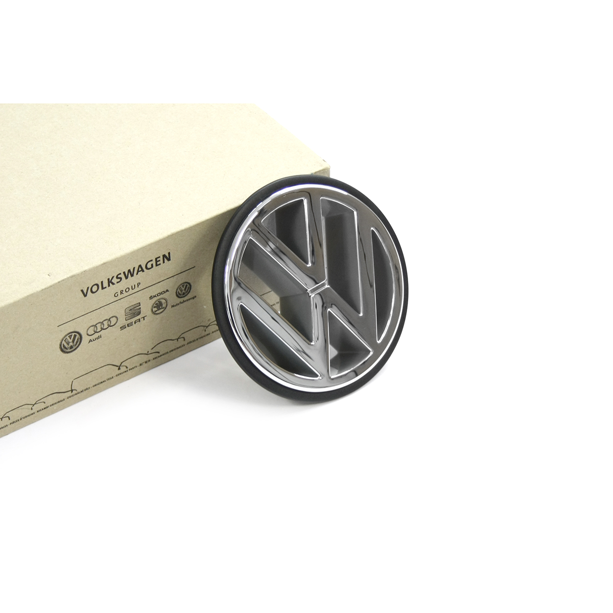 Volkswagen Golf 3 logo voorzijde - chroom