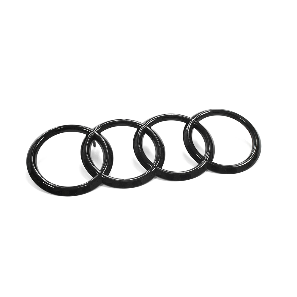 Audi R8 (4S) Spider logo achterzijde - zwart