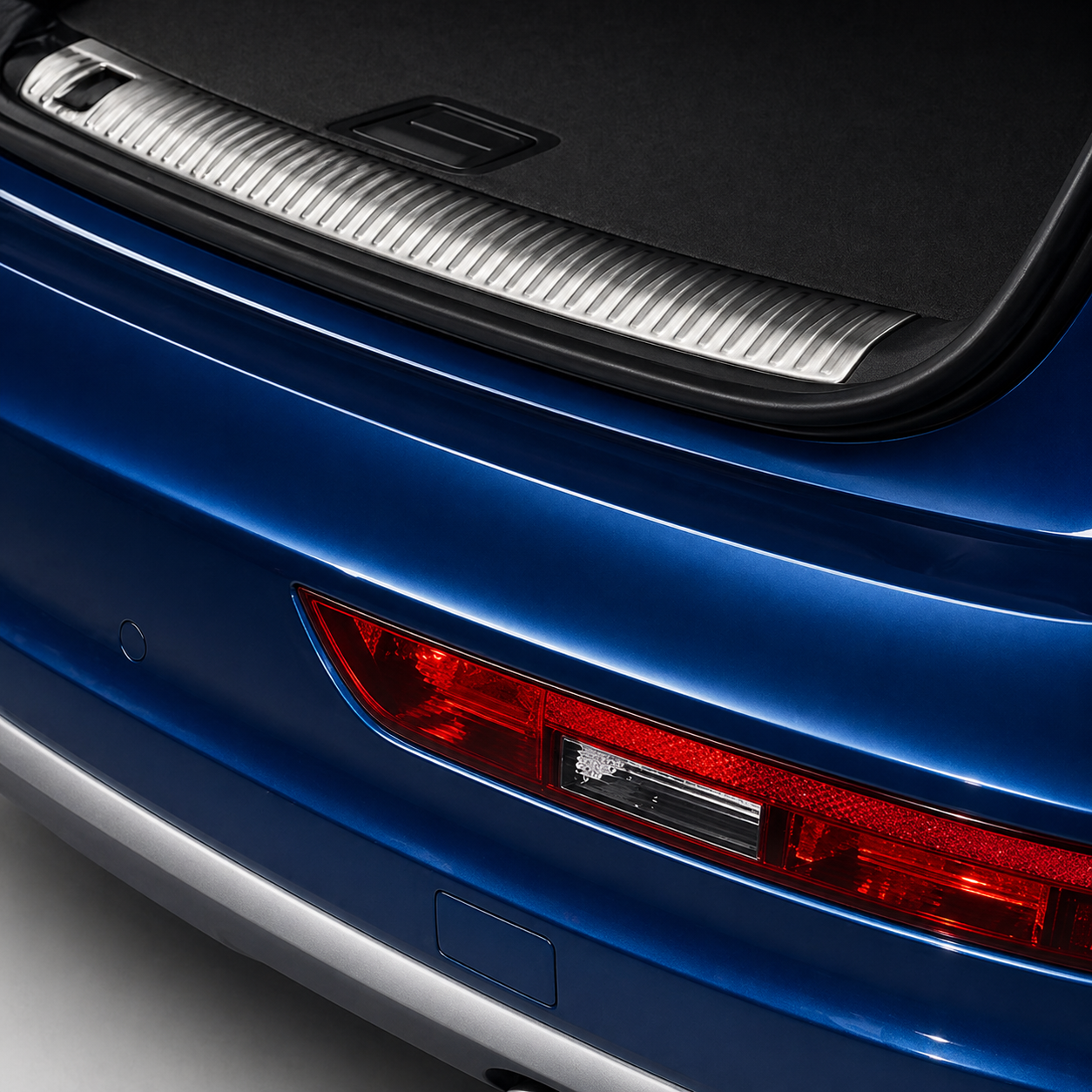 Audi A1 (GB) beschermfolie voor laadrand achterbumper - transparant