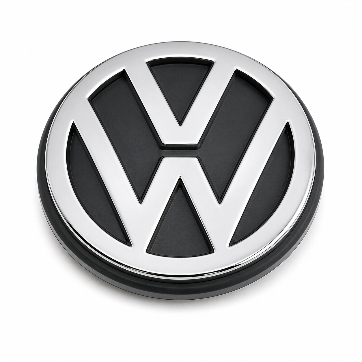 Origineel Volkswagen logo achterzijde - chroom