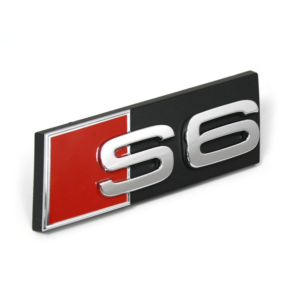 Audi S6 (C6/C7) grille embleem - chroom
