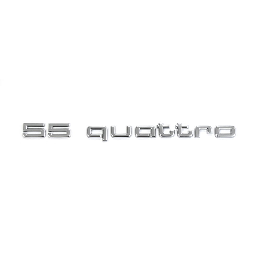 Audi e-tron (4K) '55 Quattro' embleem - chroom