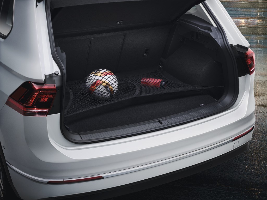 Volkswagen bagagenet kofferbakruimte