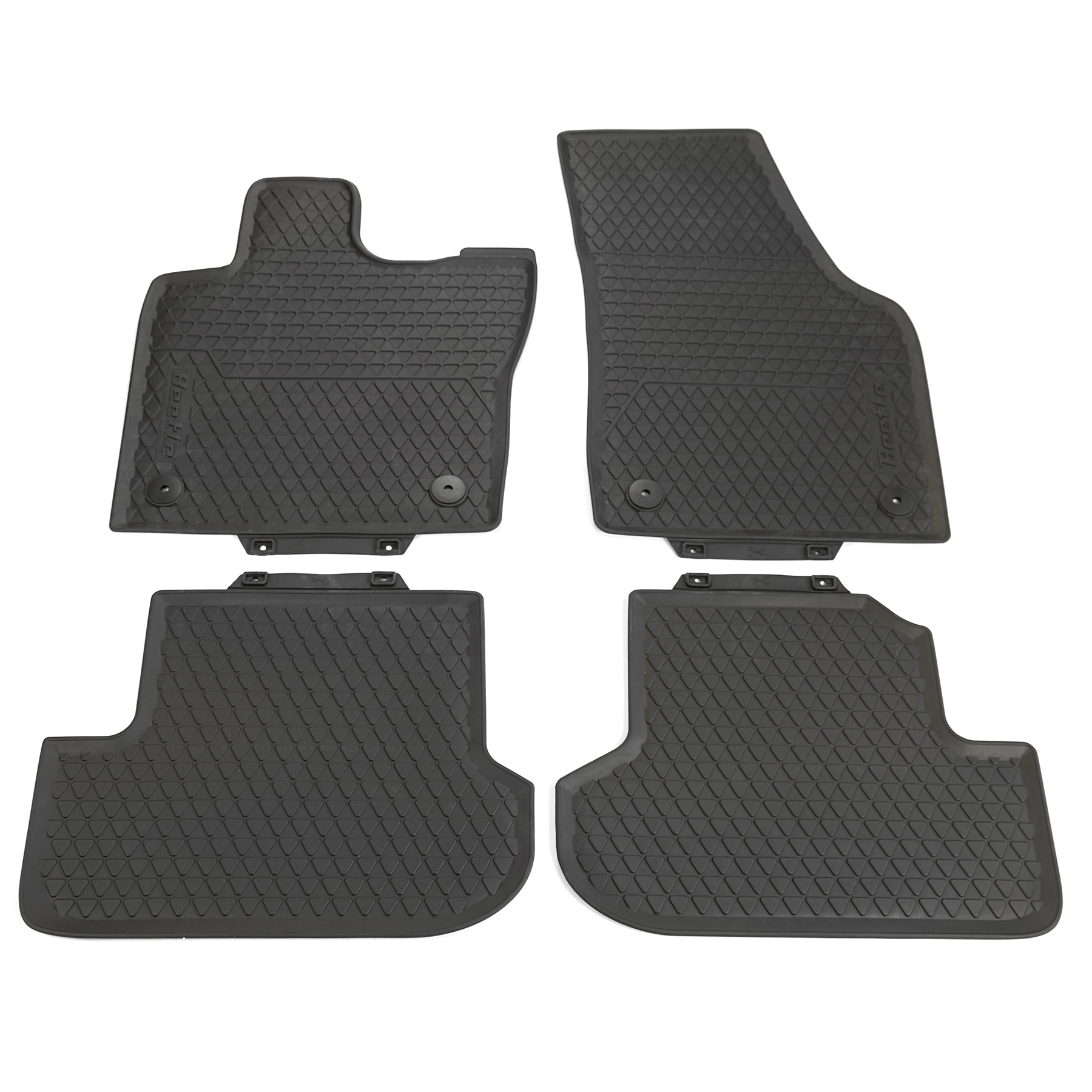 Volkswagen Beetle (5C) rubberen mattenset (voor- en achterzijde)