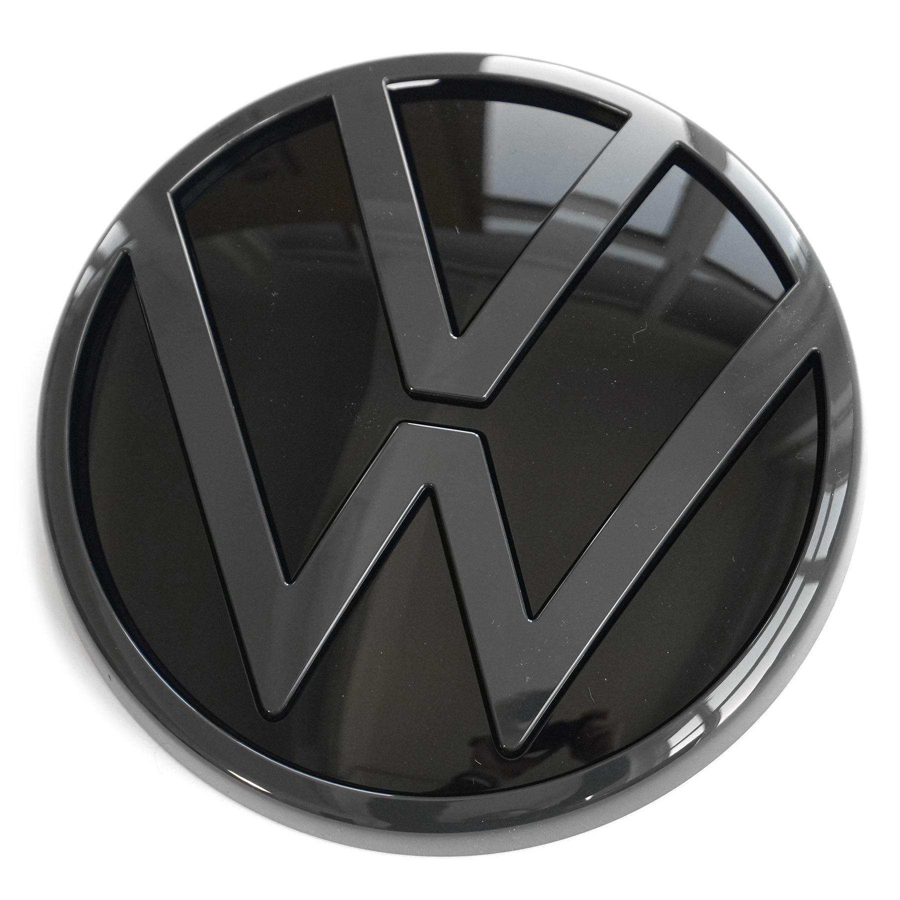 Volkswagen embleem 'r black edition' achterzijde